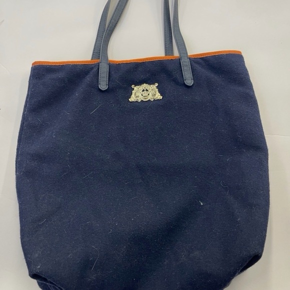 Juicy Couture Navy Tote with Pearl Accents - Picture 2 of 4